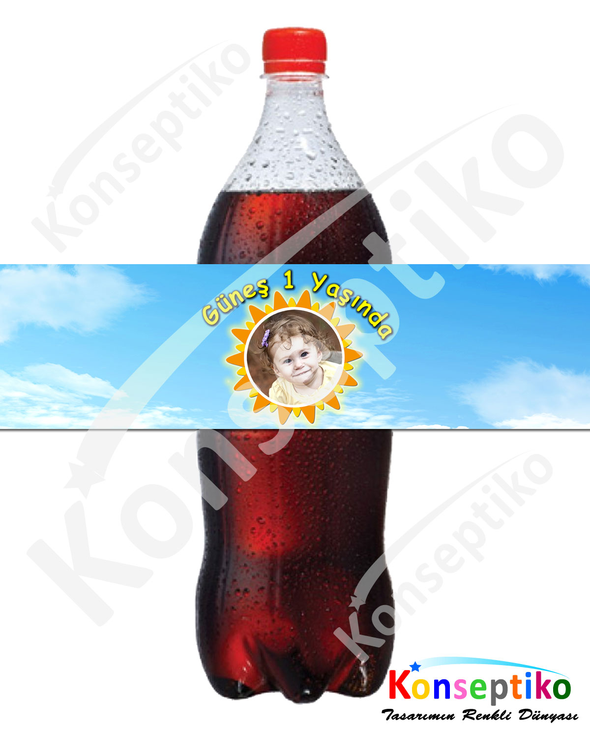 Güneş - İçecek Etiketi