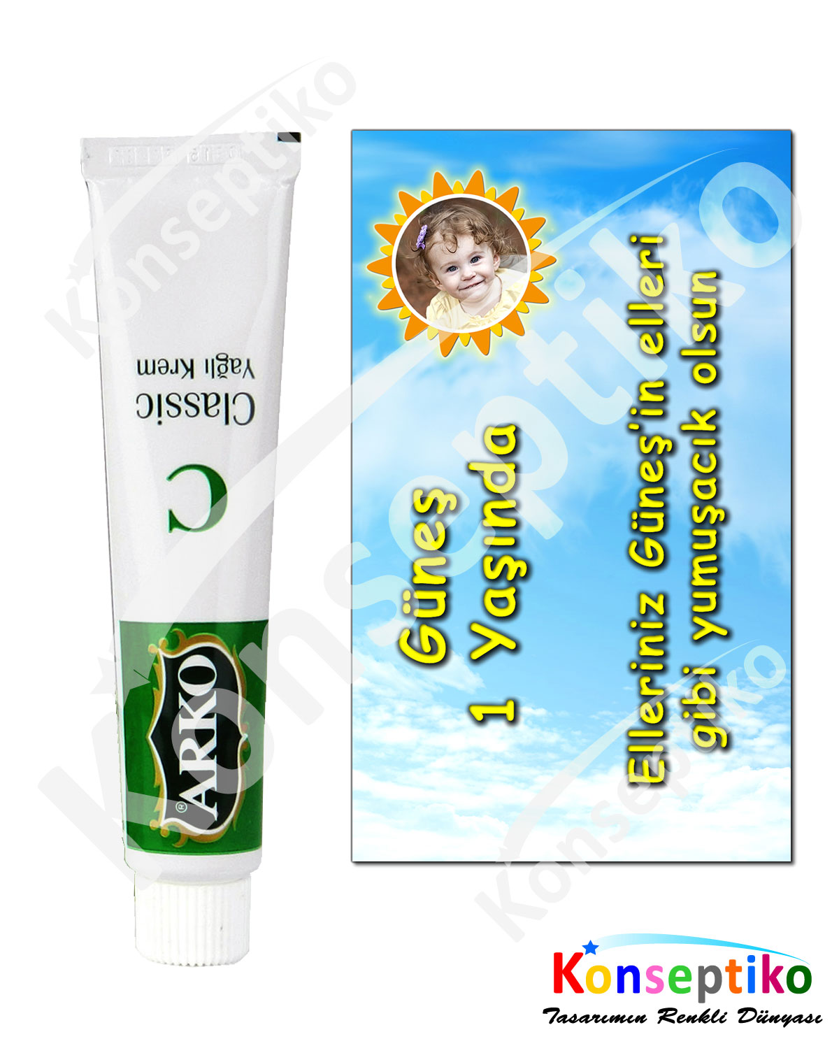 Güneş - Krem Etiketi