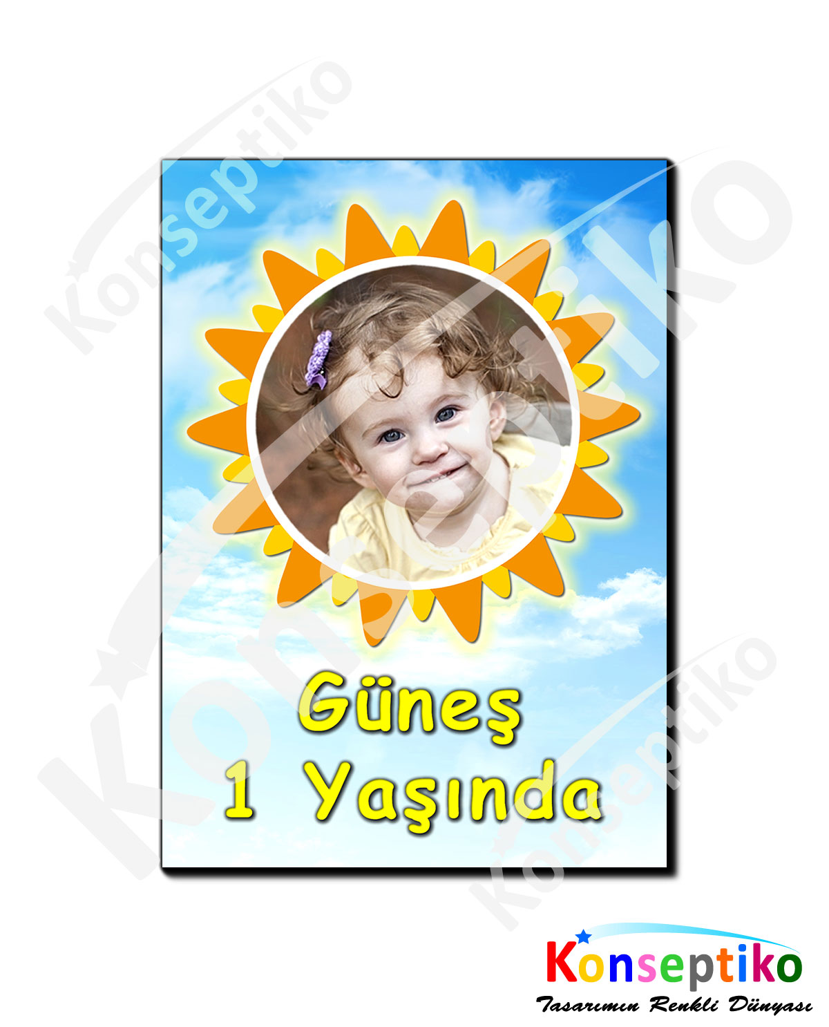 Güneş - İnce Magnet