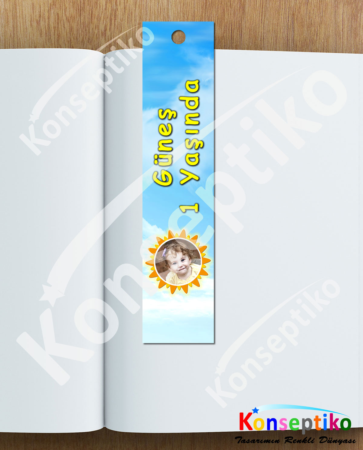 Güneş - Kitap Ayracı