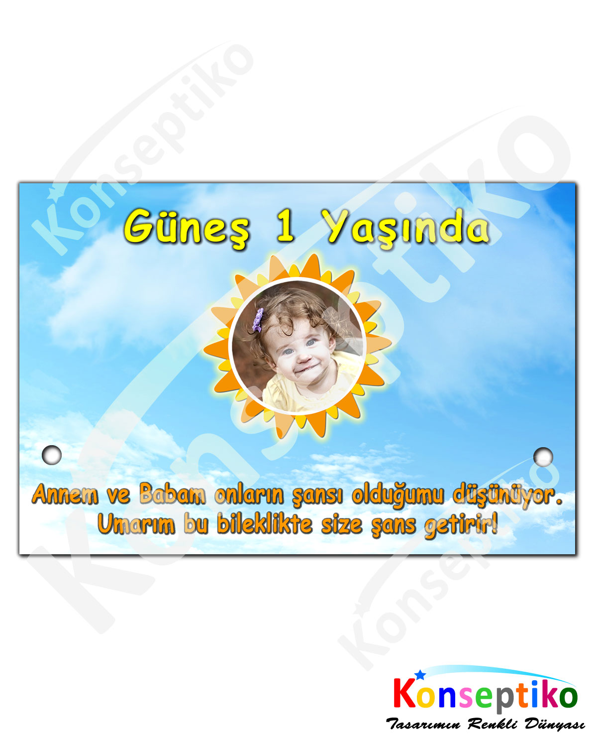 Güneş - Şans Bilekliği