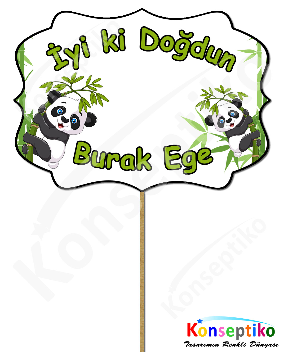 Panda - Konuşma Balonları