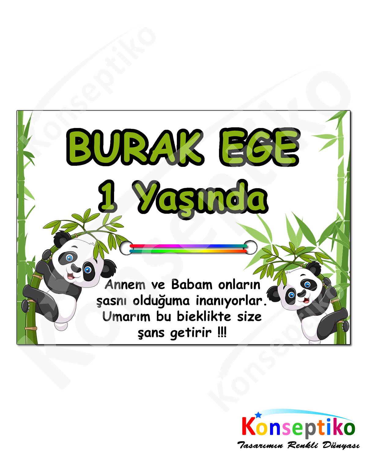 Panda - Şans Bilekliği