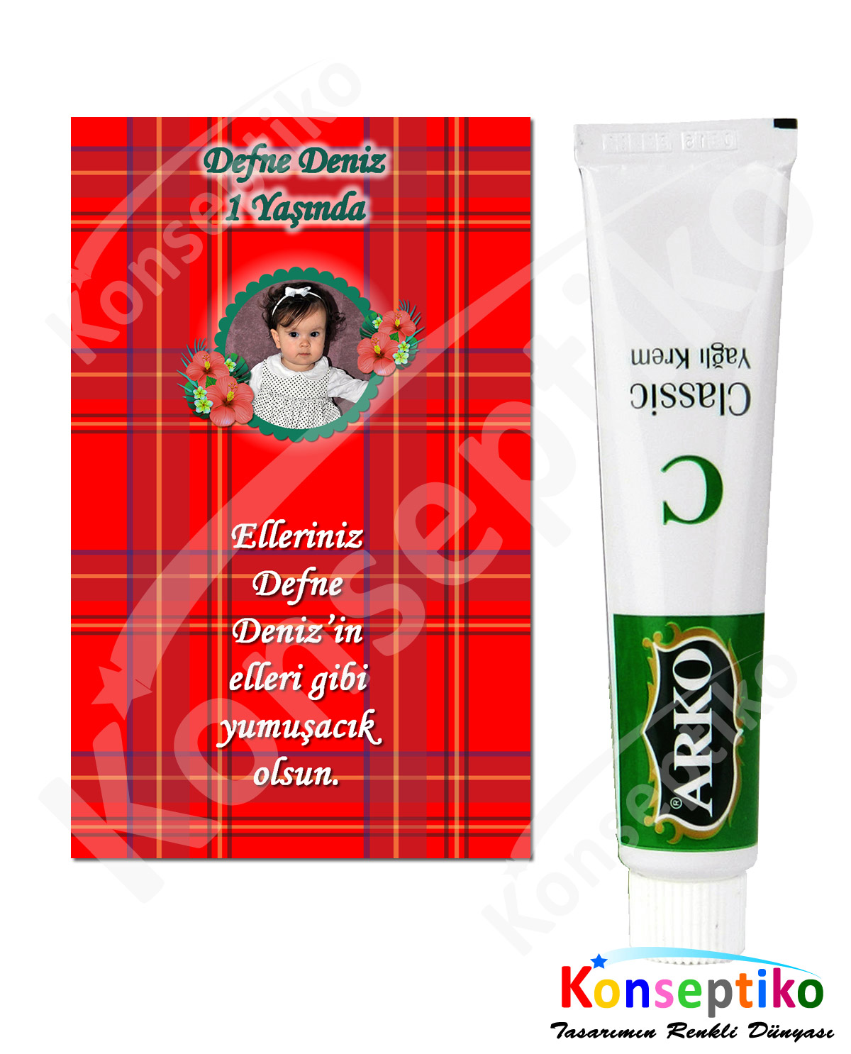 Ekose - Krem Etiketi