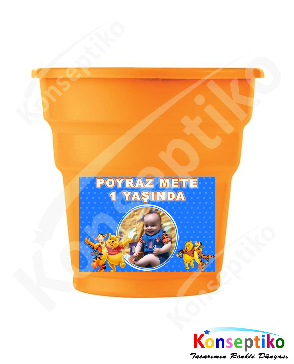 Winnie The Pooh - Bardak Etiketi 20'li