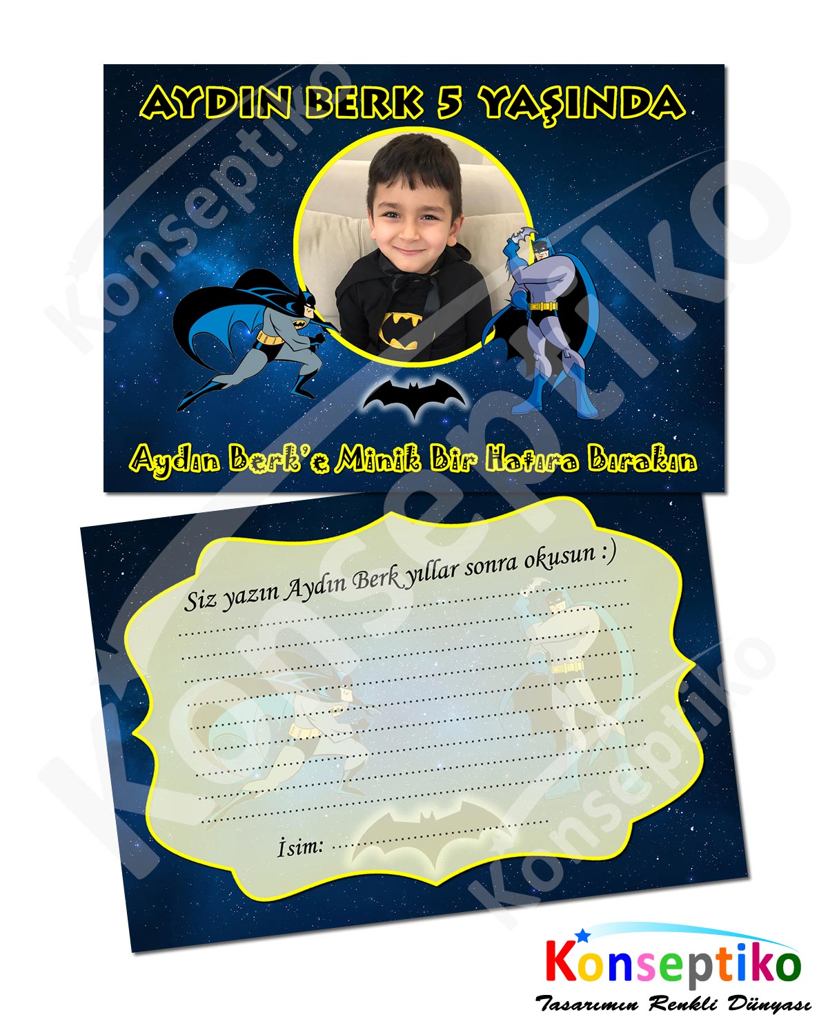 Batman - Anı Kartı