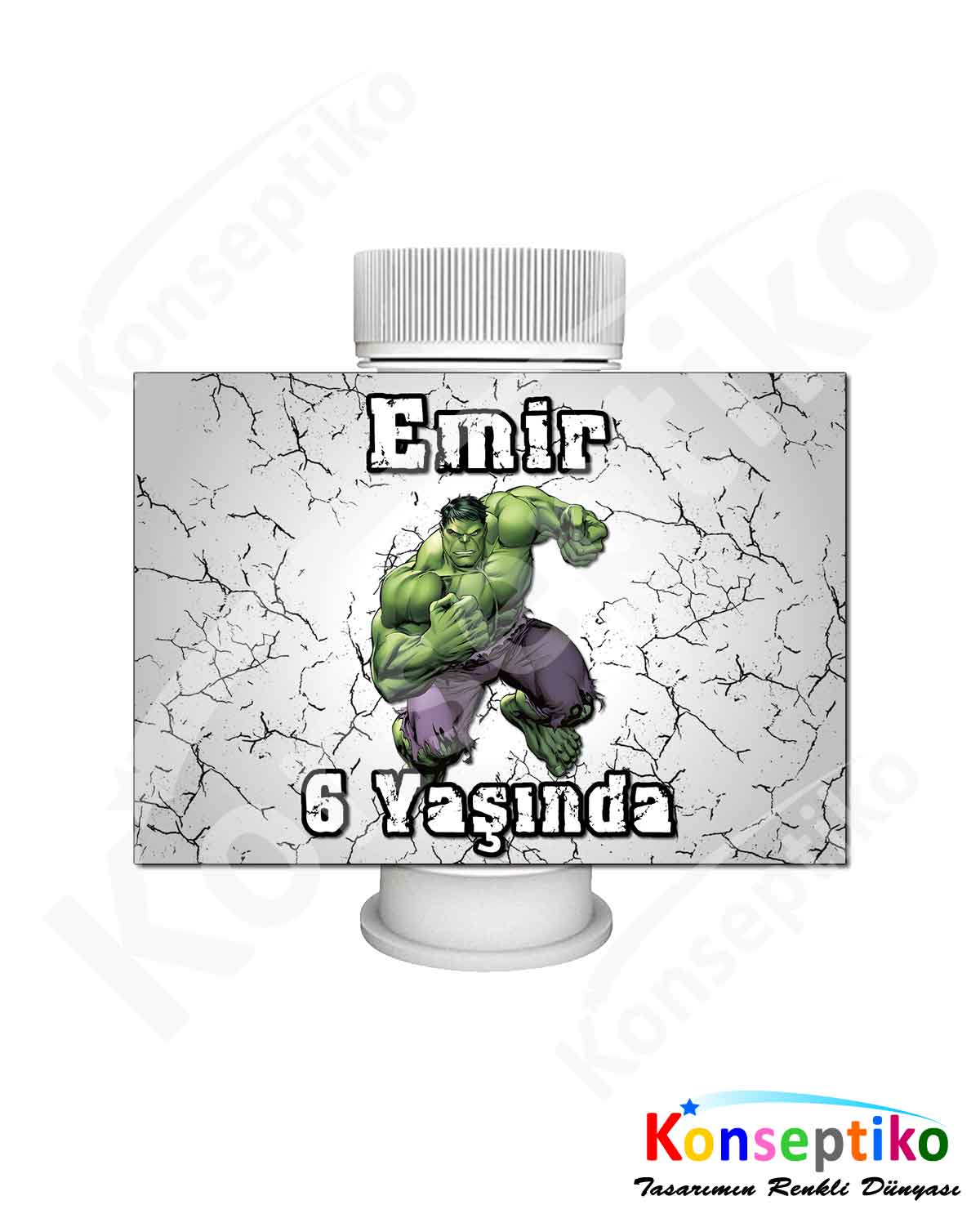 Hulk - Baloncuk Etiketi