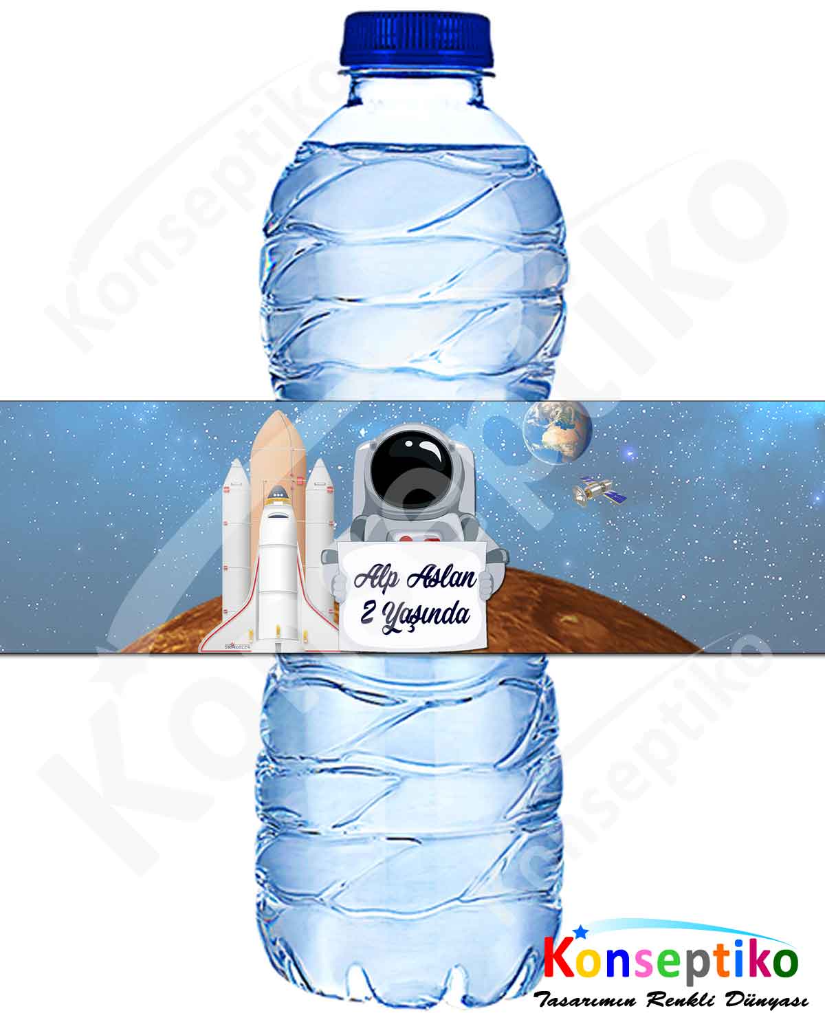 Uzay - Su Sargı Etiketi1