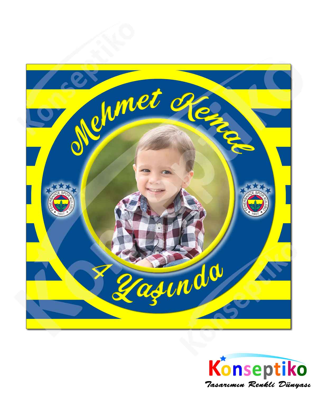Fenerbahçe - Kare Etiket 40'lı